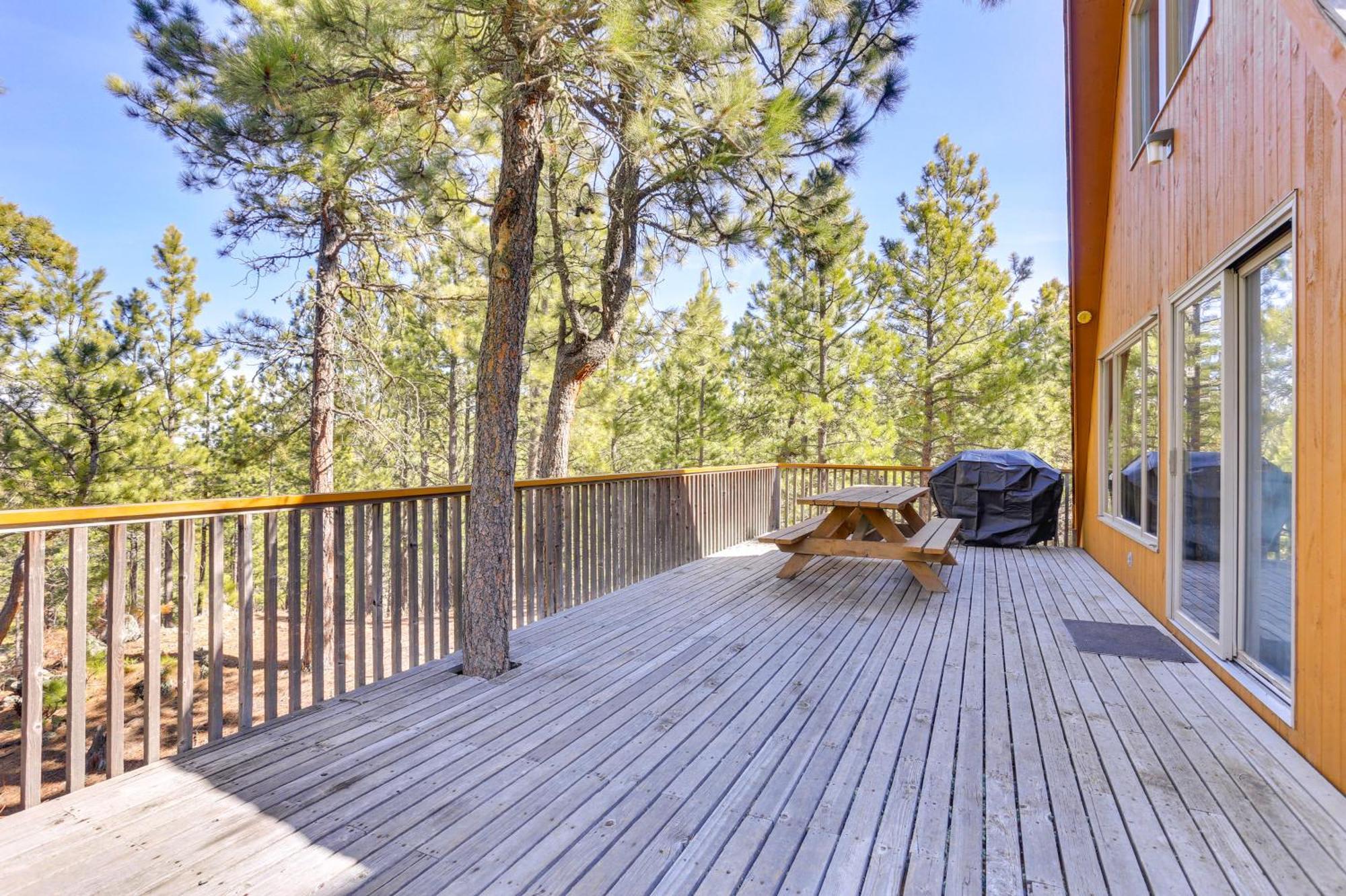 Cozy Black Hills Nature Retreat With Private Deck! Rapid Stadt Exterior foto